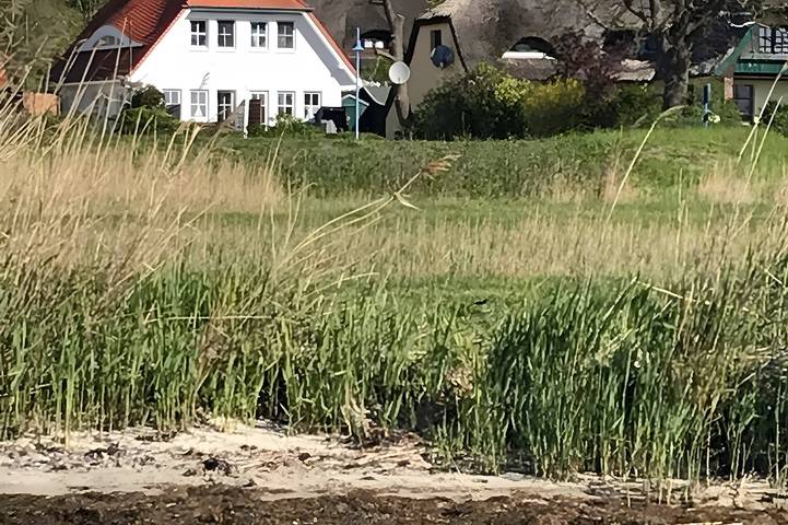 Ferienwohnung für 4 Personen, mit Garten und Seeblick in Middelhagen