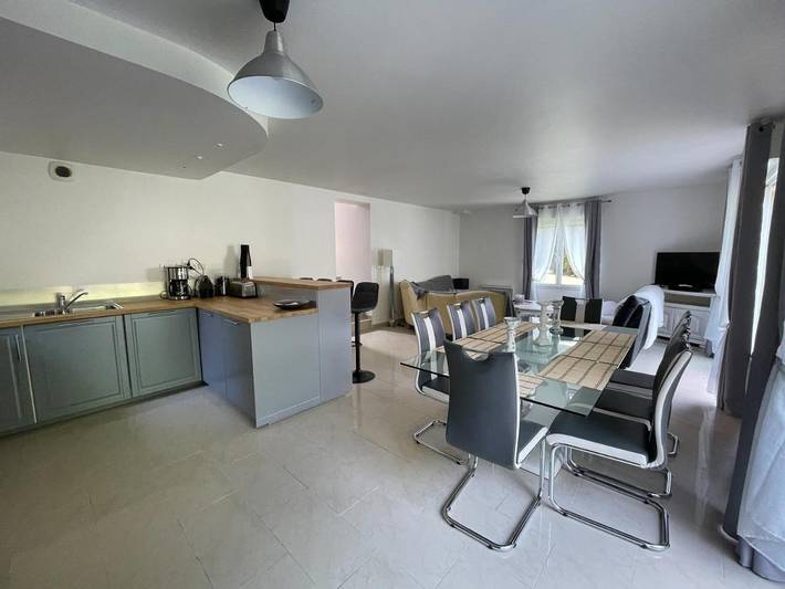 Location de vacances pour 8 personnes, avec Terrasse à Binson-et-Orquigny - 4