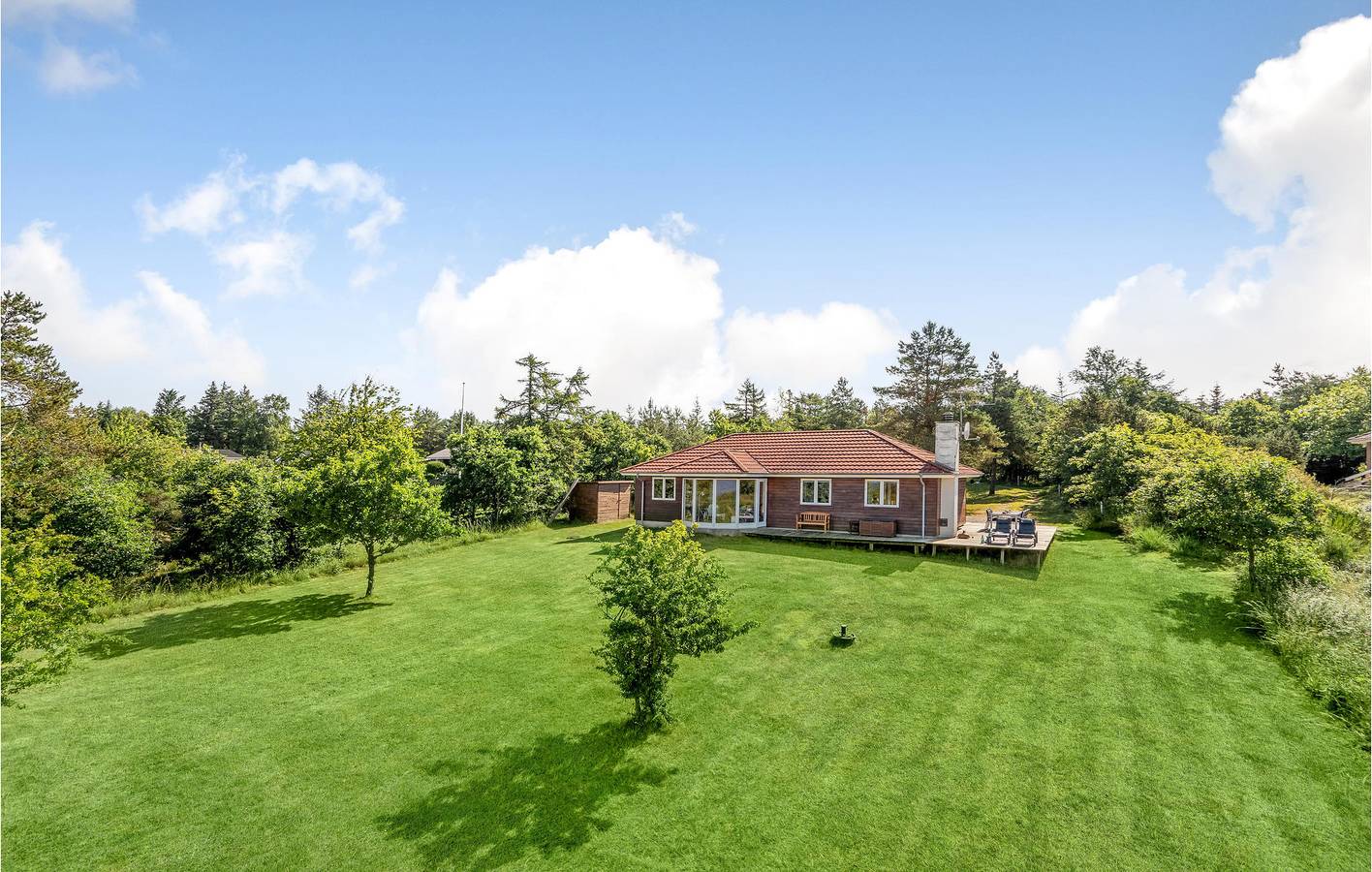 Feriehus for 6 personer med jacuzzi in Lynderup, Limfjord in Westjütland