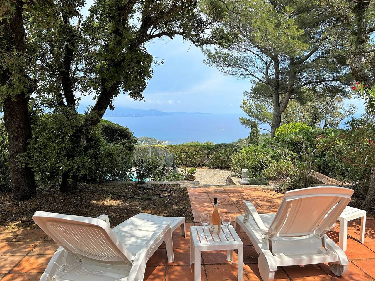 4-Zimmer-Villa mit privatem Pool in Privatbereich, 5 Betten, Bormes-les-Mimosas in Cap Bénat, Bormes-les-Mimosas