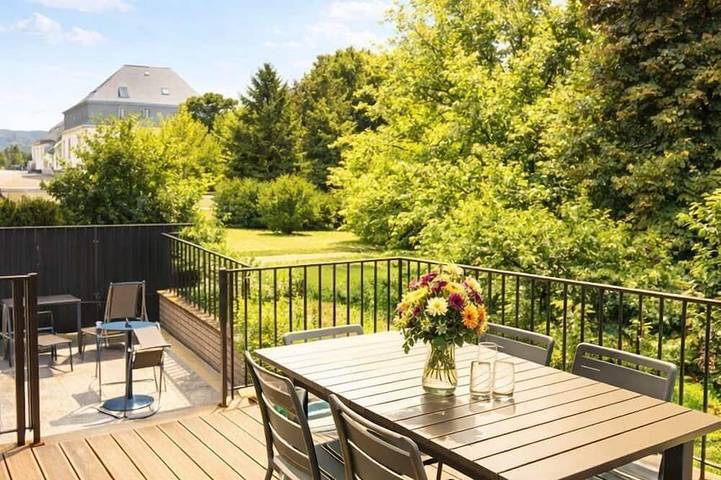 Appartement de vacances pour 4 personnes, avec jardin