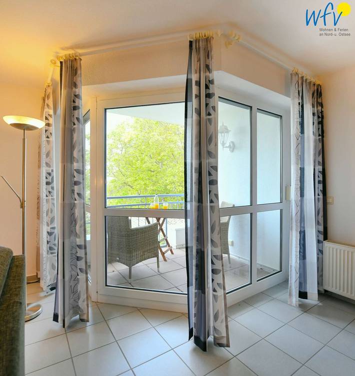 Gîte pour 6 personnes, avec vue sur le lac et balcon à Binz - 3