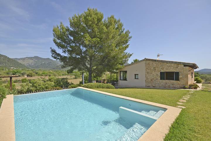 Finca für 4 Personen, mit Terrasse und Garten in Selva - 3