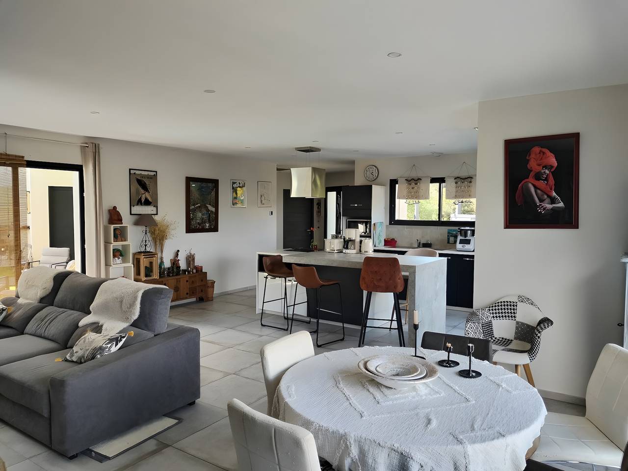 Ferienhaus Les Garrigues mit privatem Pool, Wlan und Klimaanlage in Treilles, Mittelmeerküste (Frankreich)