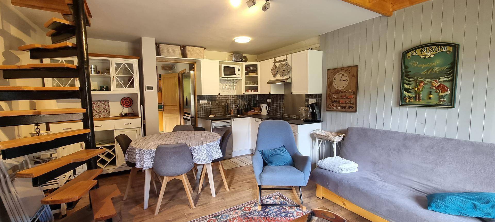 Geheel appartement, La Résidence l'Avenir 1800 - Appartement duplex 4 kamers 6 personen (28) in La Plagne, La Plagne-Tarentaise