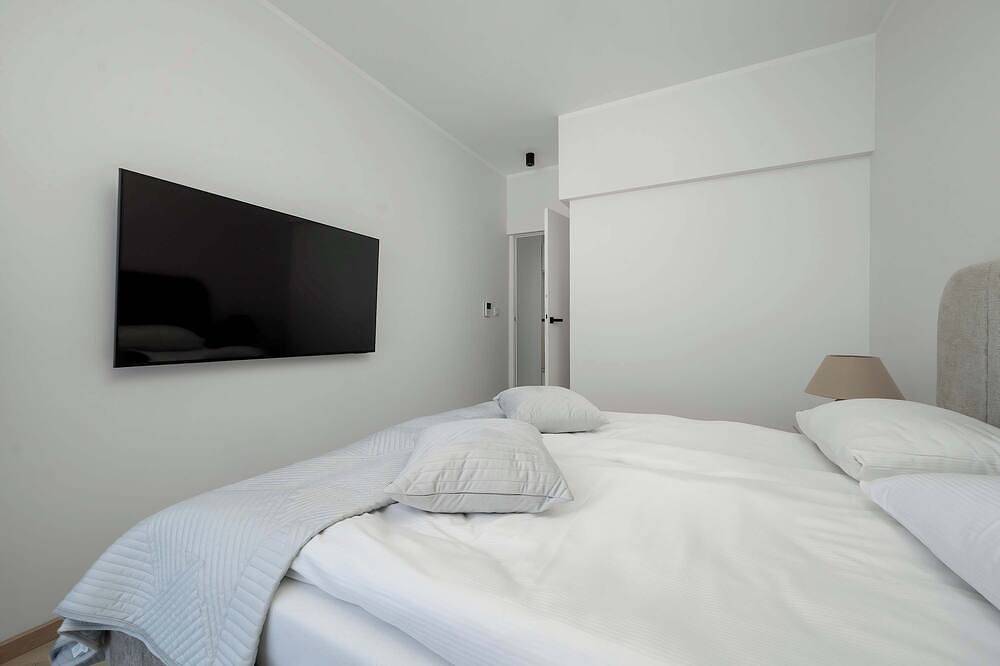 Ganze Wohnung, Modernes Apartment mit Flussblick | Parkplatz | Klimaanlage in Breslau, Niederschlesien