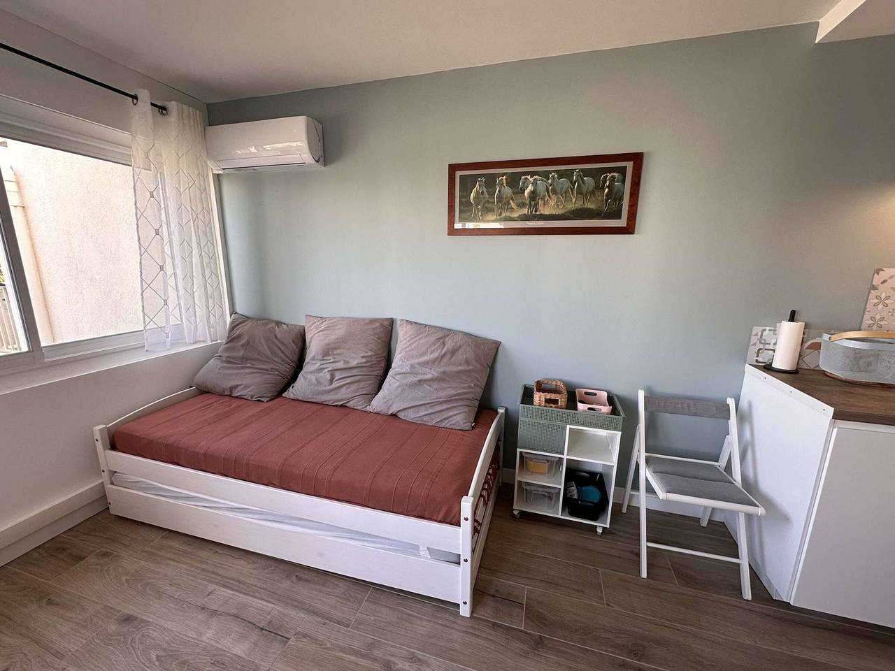 Appartement entier, Bel appartement climatisé 2 pièces 4 personnes proche plage au Grau-du-Roi in Port Camargue, Le Grau-du-Roi
