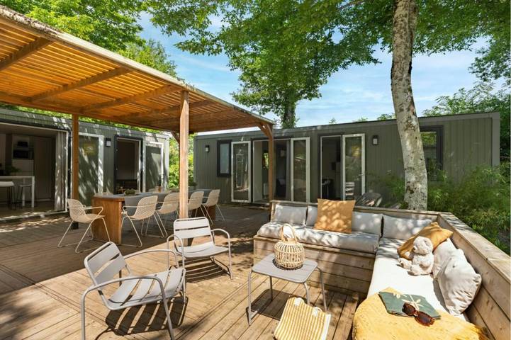 Camping pour 10 personnes, avec jardin ainsi que terrasse et piscine, animaux acceptés dans le Loir-et-Cher - 3