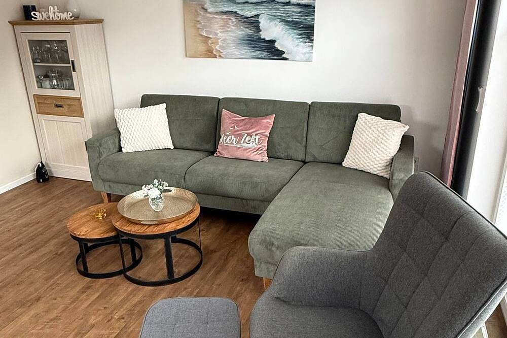 Ganze Wohnung, Doppelhaushälfte A - Ferienhaus Spo 54 grad in St. Peter-Ording, Eiderstedt