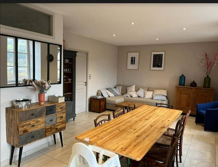 Maison de vacances pour 8 personnes, avec jardin ainsi que terrasse et vue