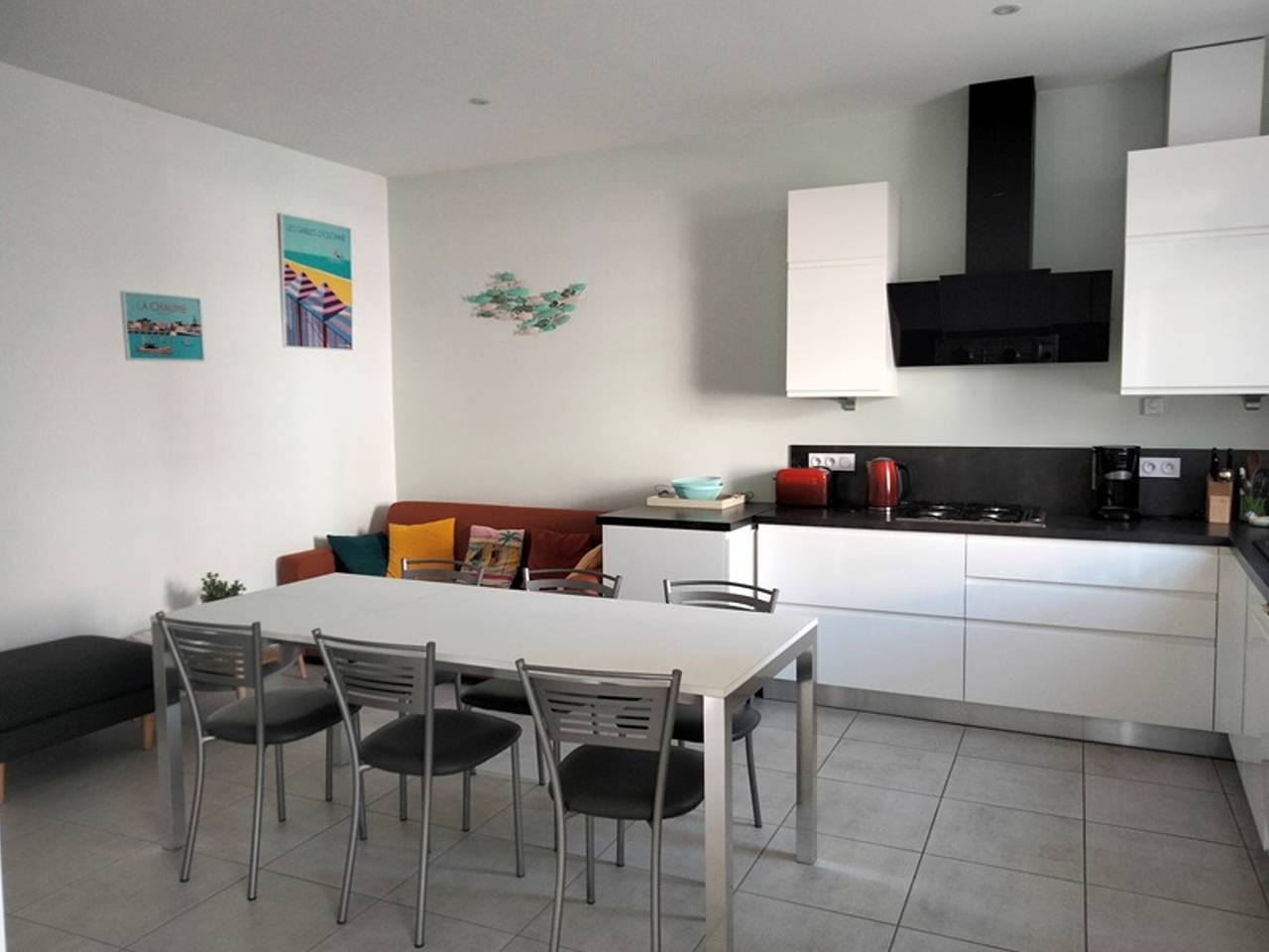 Charmantes Stadthaus mit Hof im Herzen von Les Sables-d'Olonne – Port & Strand in der Nähe in Les Sables-d'Olonne, Vendée