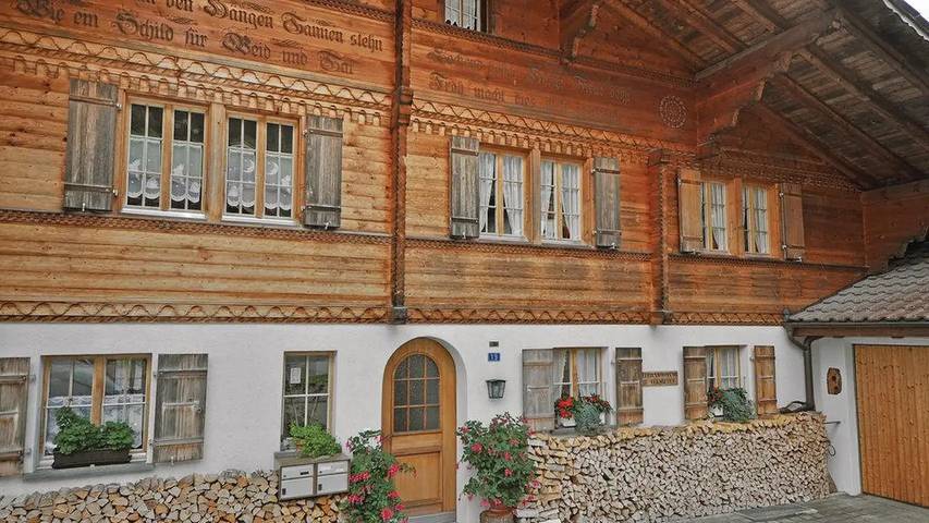 Ferienwohnung für 2 Personen, mit Terrasse in Frutigen