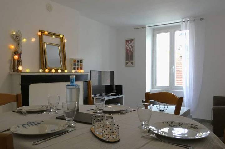 Gîte pour 4 personnes, avec jardin