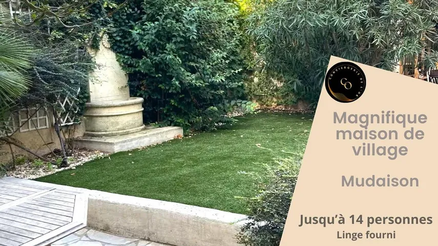 Casa de vacaciones para 14 personas, con jardín - 1