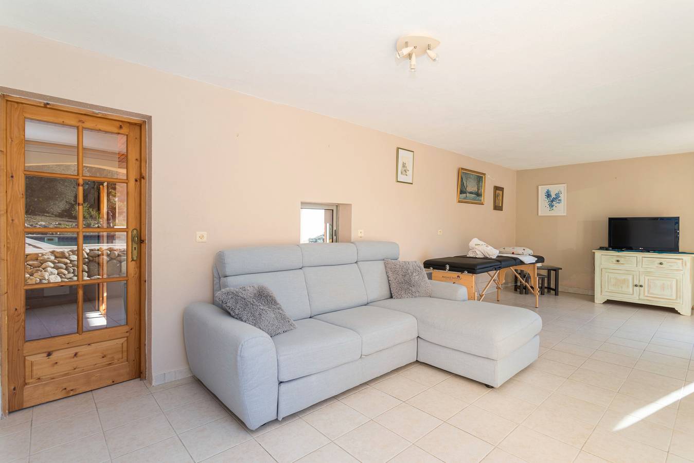 Cottage 'Dels Ocells' with Sea View, Shared Pool and Wi-Fi in Camélas, Perpignan region