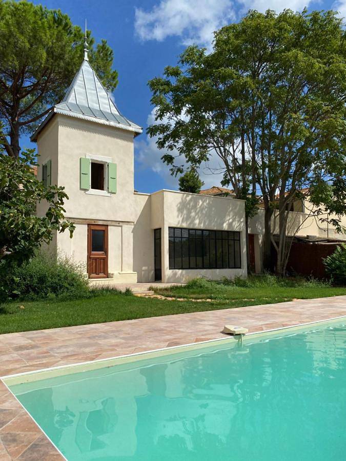 Location de vacances pour 2 personnes, avec jardin et terrasse ainsi que sauna et piscine à Ouveillan - 4