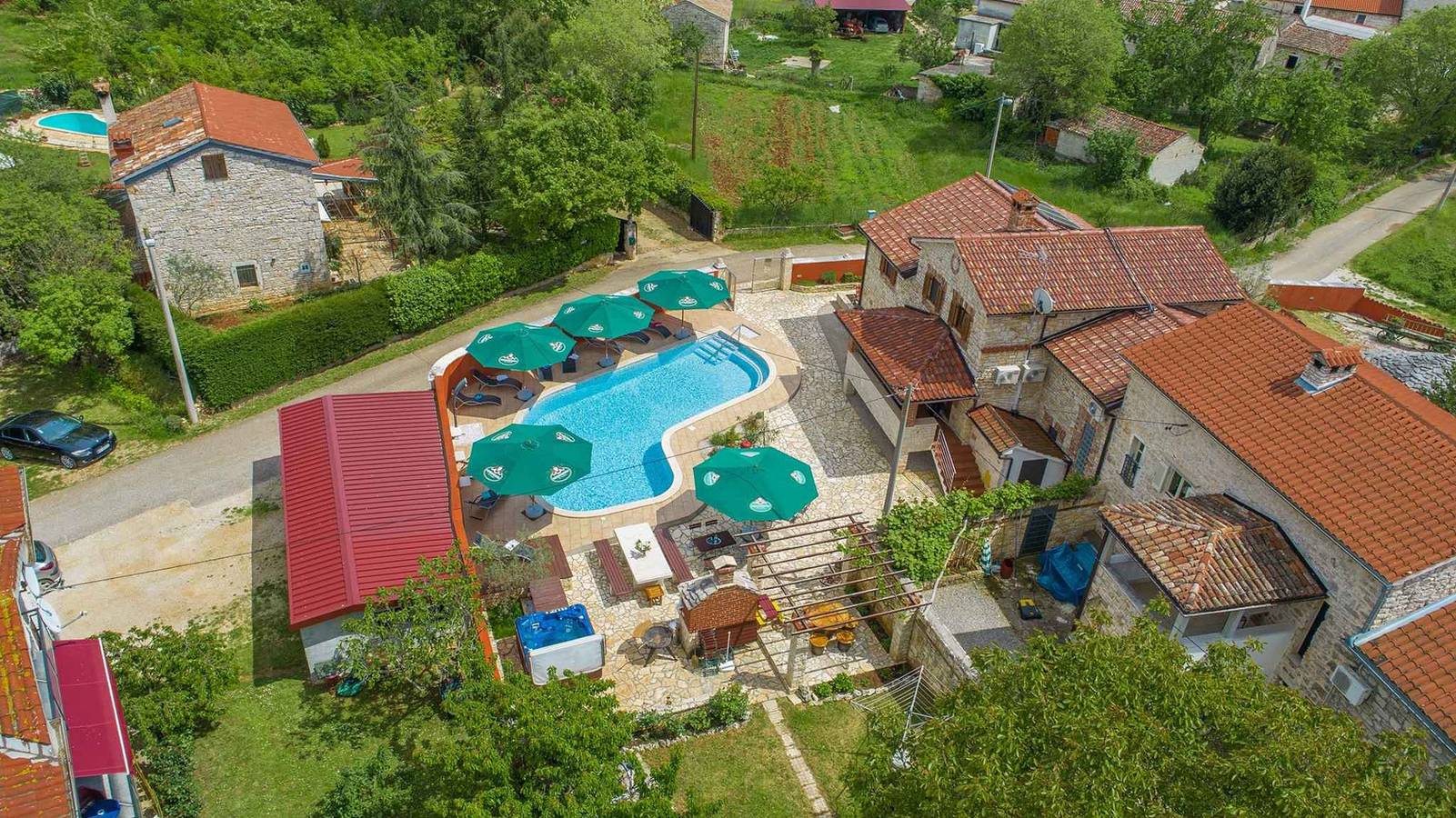 Ganze Ferienwohnung, Ferienwohnung mit Pool und Terrasse  in Medaki, Istrien