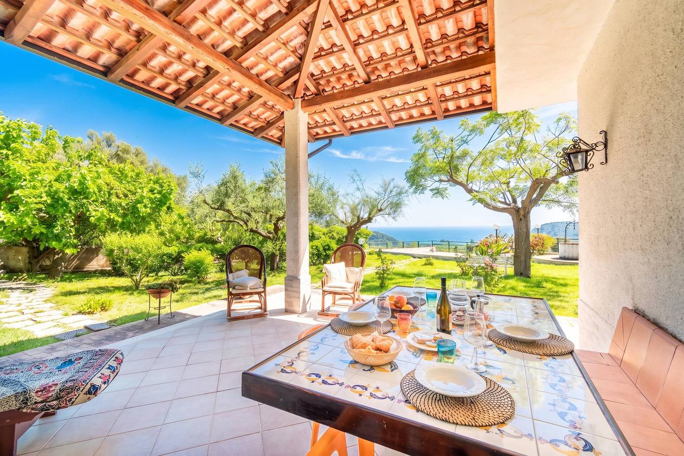 Villa Maria Luisa vista mare, Palinuro in Centola, Cilento Coast