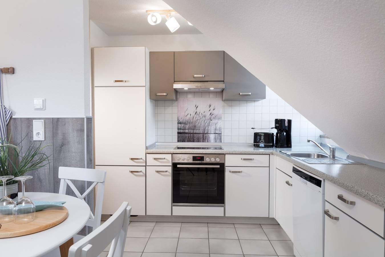 Ganze Wohnung, Wenkendeck großzügig mit Kamin in Westfehmarn, Fehmarn