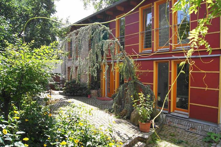 Ferienhaus für 5 Personen, mit Balkon und Terrasse sowie Garten