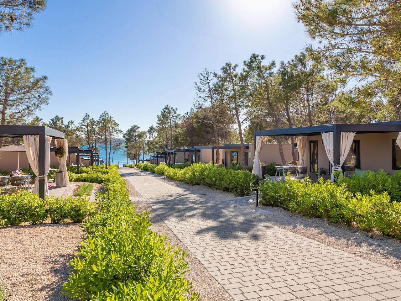 Mobilheime im Aminess Avalona Resort, Insel Pag in Povljana, Pag