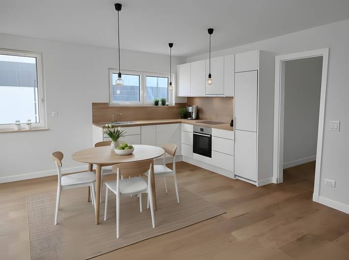 Sophia Apartment in New Building with Balcony