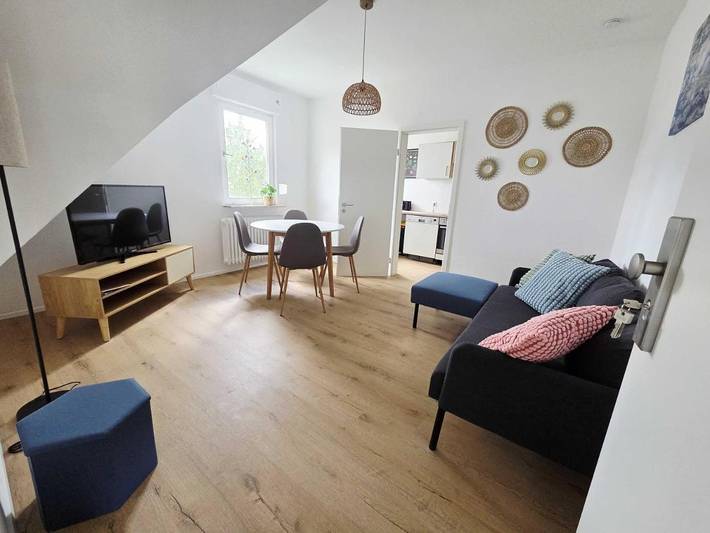 Ferienwohnung für 4 Personen, mit Ausblick und Balkon, mit Haustier