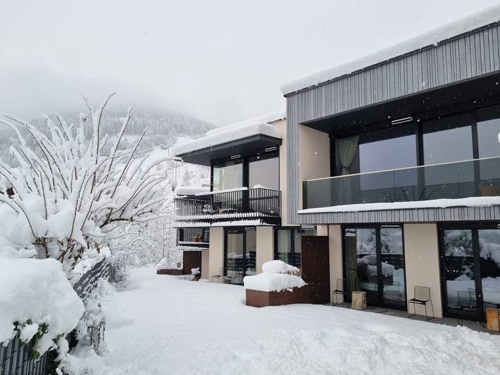 Ferienwohnung für 6 Personen, mit Seeblick und Sauna sowie Garten und Balkon in Zell am See