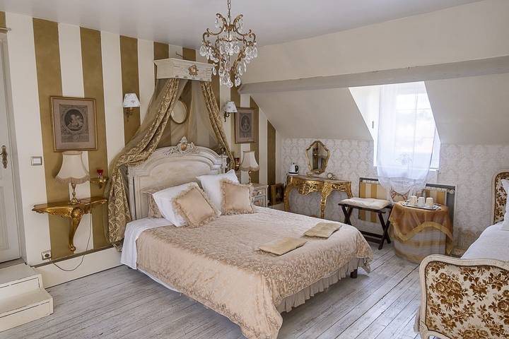 Chambre d’hôte pour 2 personnes, avec jacuzzi ainsi que jardin et sauna