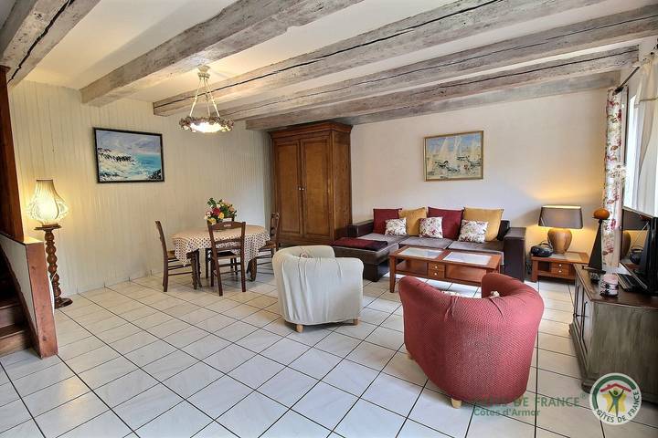 Strandhuis met Tuin & Gratis Parkeren nabij Saint-Quay-Portrieux in Plérin, Côte de Goëlo