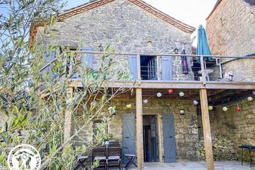 Gîte pour 6 personnes, avec jardin, animaux acceptés dans Les Pechs-du-Vers