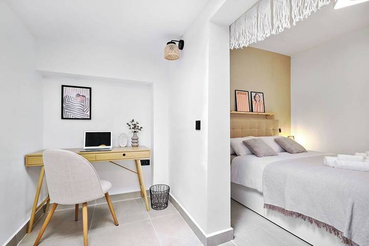 Maison de vacances pour 2 personnes, avec jardin et piscine dans Los Balcones