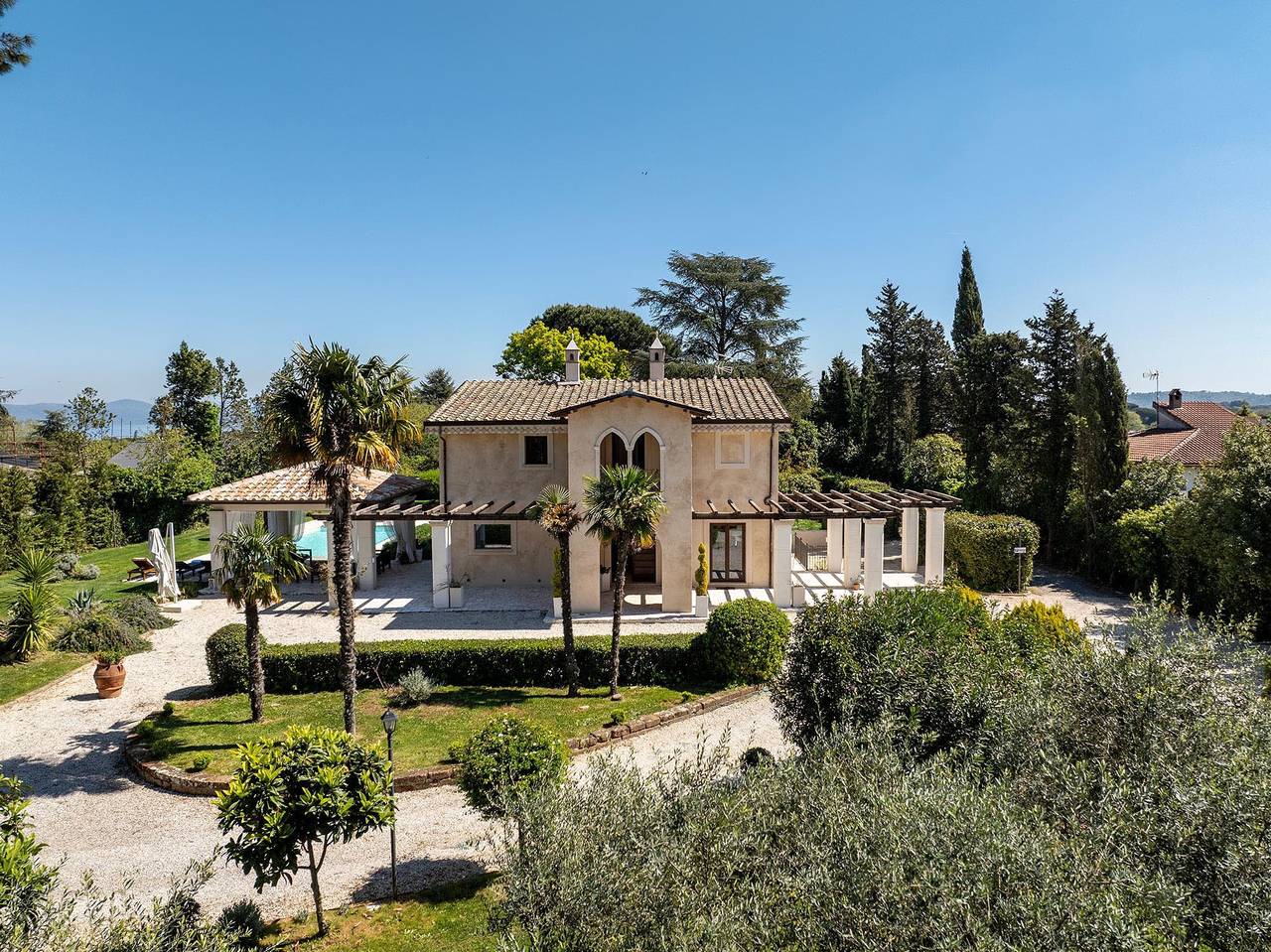 Villa für 8 Personen mit Garten in Bracciano, Braccianosee