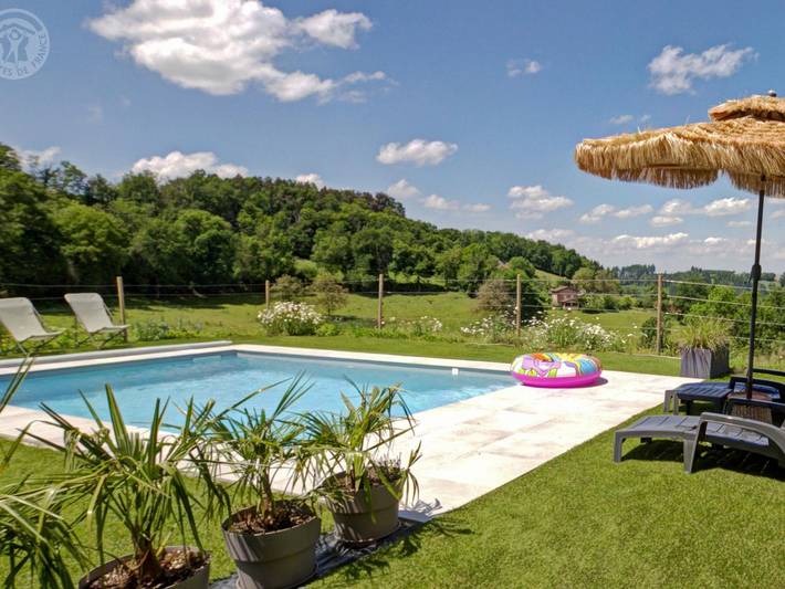 Gîte pour 8 personnes, avec jardin et piscine, animaux acceptés dans la Loire - 2