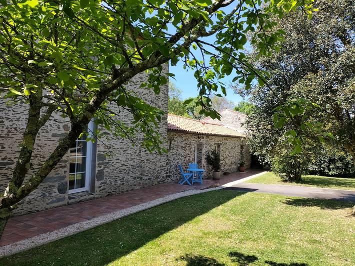 Location de vacances pour 14 personnes, avec piscine ainsi que terrasse et jardin à Pornic - 4