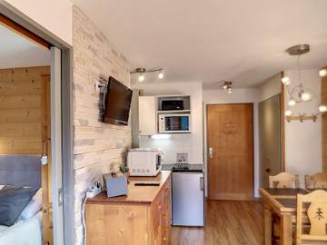 Gîte pour 2 personnes, avec balcon dans Station De Val Thorens