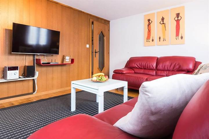 Ganze Ferienwohnung, 6-Bettwohnung Nr. 2 in Saas-Fee, Walliser Alpen