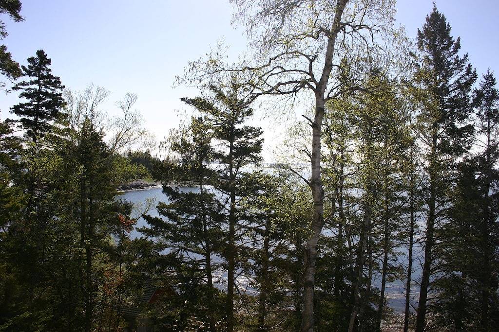 Ruhiges Ferienhaus am Meer in der Wohoa Bay in Washington County (Maine)