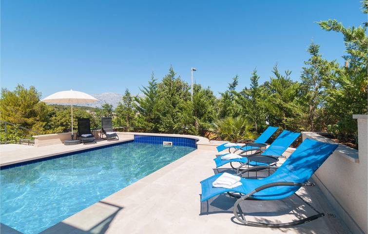 Ferienwohnung für 4 Personen, mit Terrasse und Pool auf Brac - 3