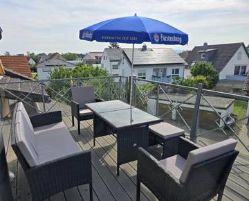 Gîte pour 11 personnes, avec balcon, animaux acceptés dans Willstatt