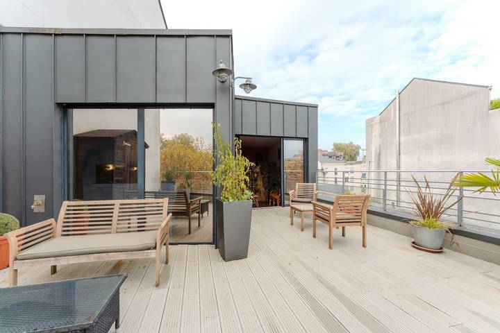 Maison de vacances pour 8 personnes, avec Balcon ainsi que Terrasse et Vue dans 