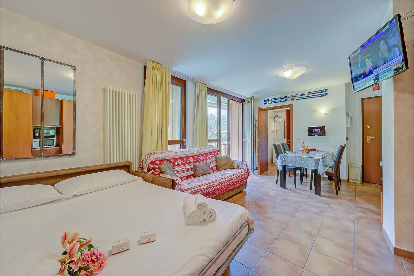 Appartement entier, La Marmotta Campo Smith on the Ski Slopes in Bardonnèche, Province de Turin