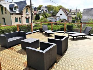 Gîte pour 4 personnes, avec jardin et terrasse dans Plage Du Mesnil Val Criel Sur Mer