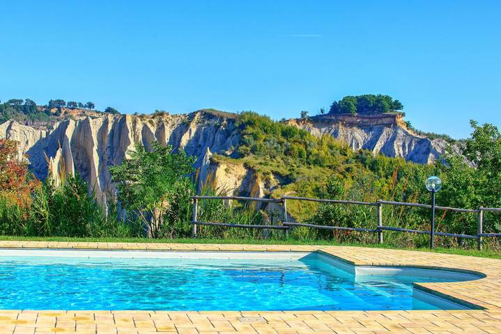 Villa per 7 persone, con giardino a Civita