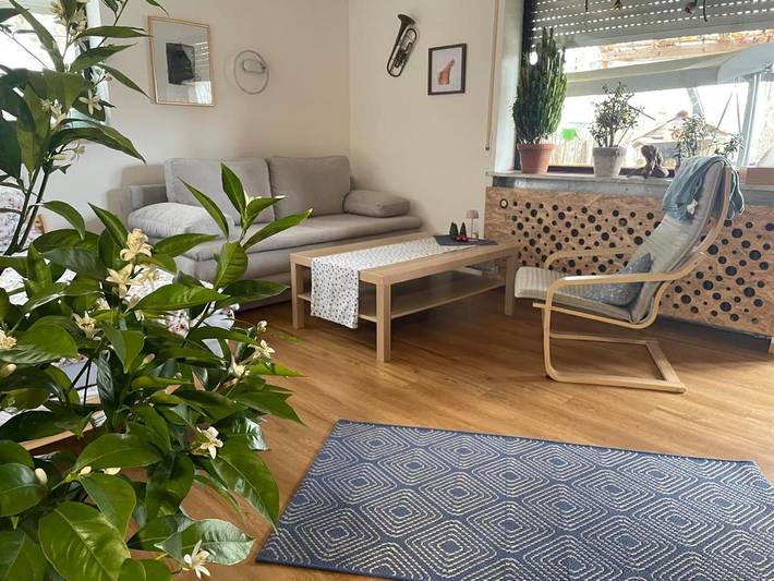 Ferienwohnung für 4 Personen, mit Terrasse und Garten in Wolfegg