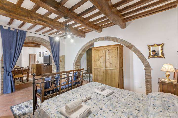Ganze Wohnung, Studio With Pool And Garden in Panicale, Lago Trasimeno