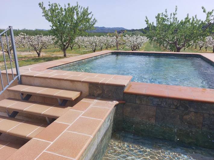 Casa rural para 8 personas, con jardín además de vistas y piscina en Ribera d'Ebre - 2