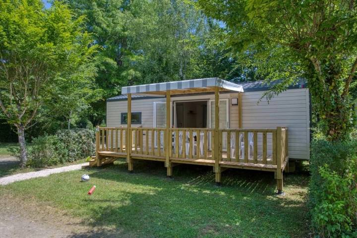 Mobil home pour 6 personnes, avec bassin pour enfant à Groléjac - 4
