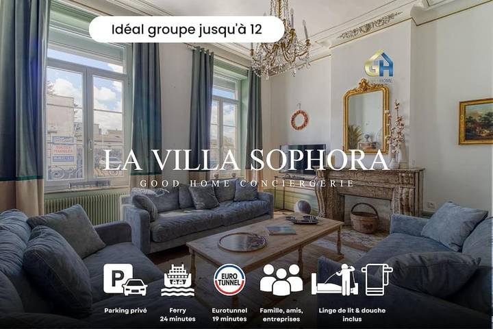 Villa pour 12 personnes, avec terrasse