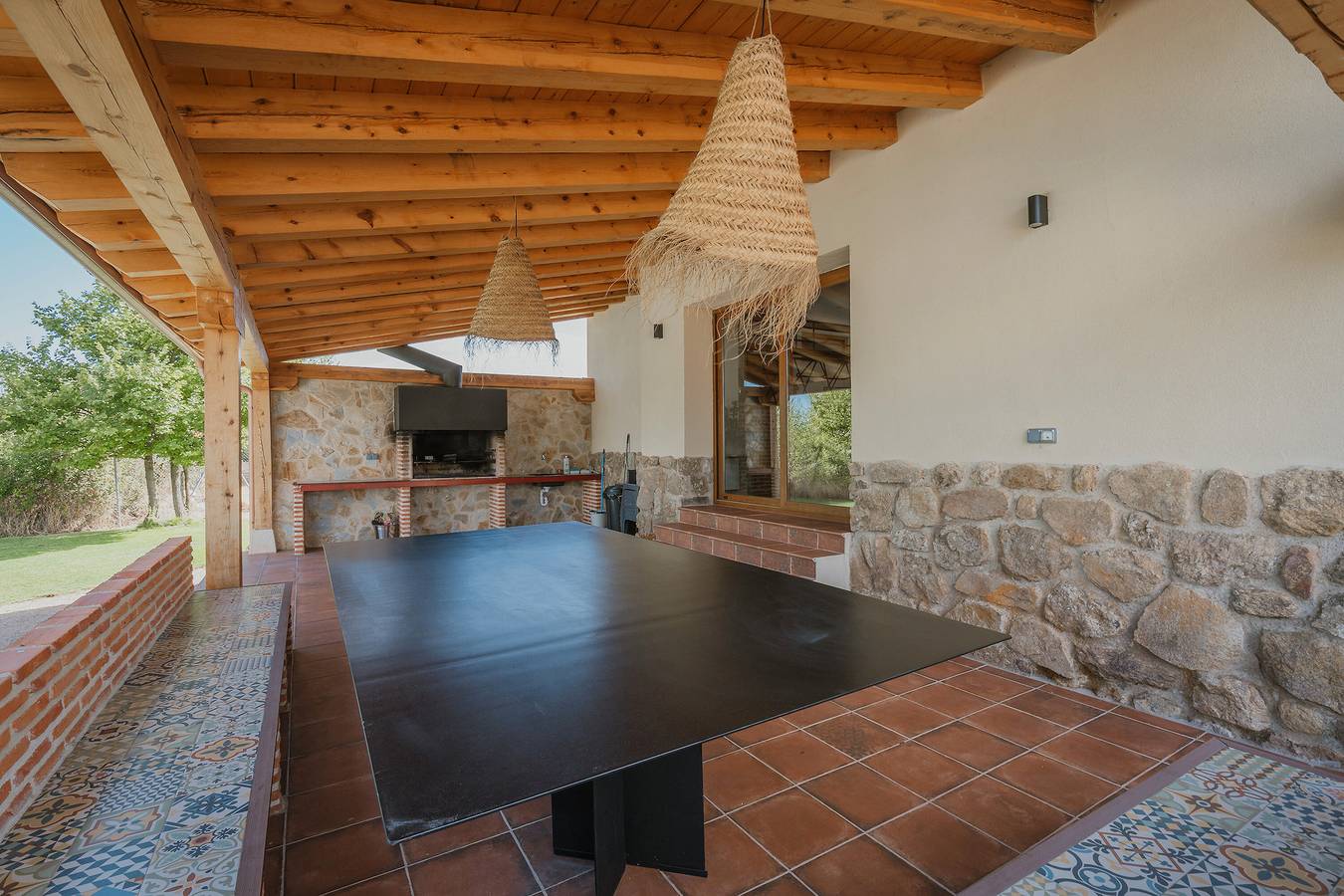 Casa Rural 'Rural Torrecaballeros' con Vista a la Montaña, Piscina Privada y Wi-Fi in Torrecaballeros, Provincia de Segovia